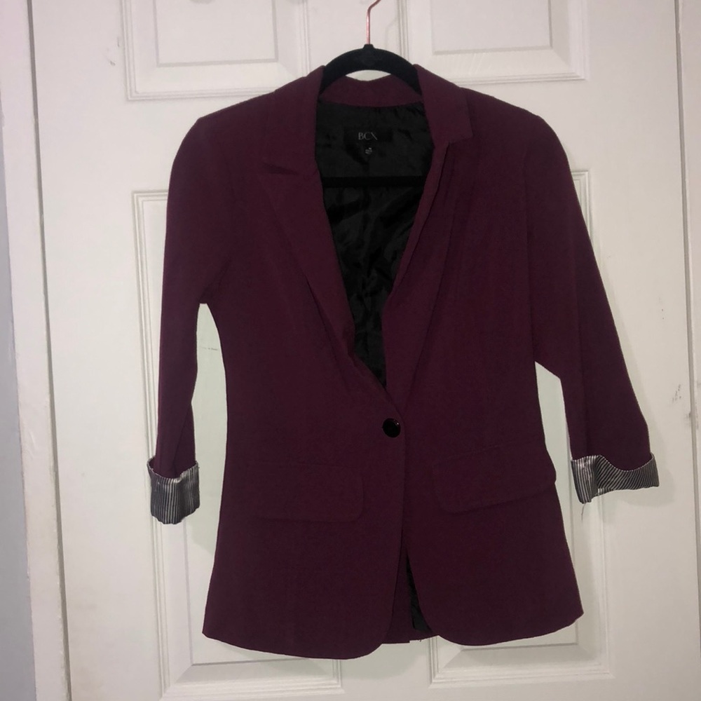 Maroon Work Blazer